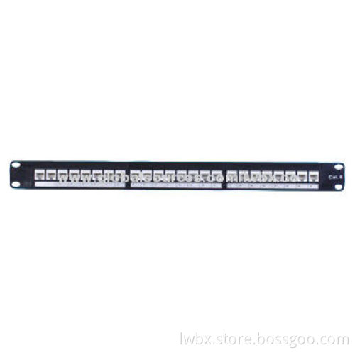 110 dual IDC type cat5e/6 24-/48-port patch panel
